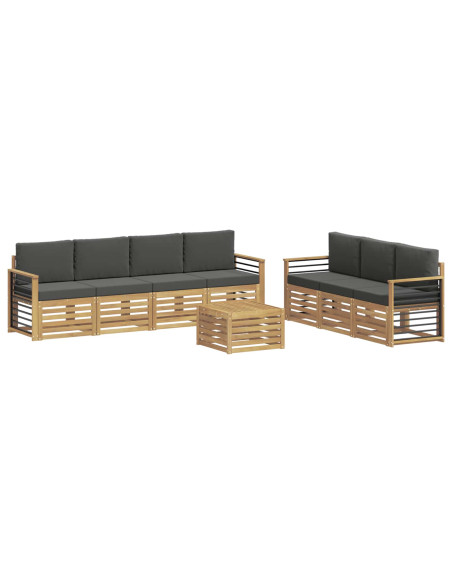 Set divani Legno di Acacia Massello
