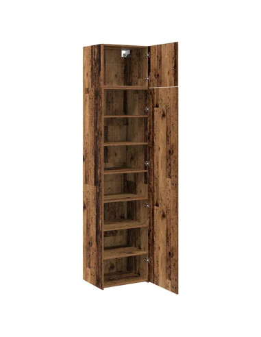 Credenza 3 pcs Legno vecchio