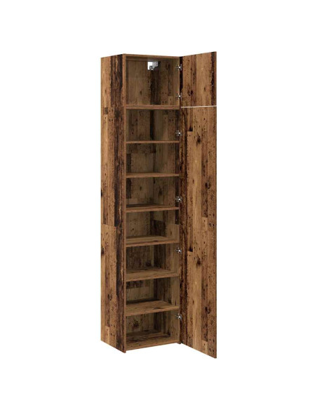 Credenza 3 pcs Legno vecchio