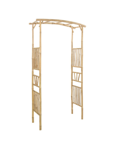 Arco da Giardino Naturale 110 x 40 x 205 cm Bambù