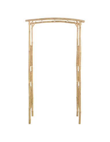 Arco da Giardino Naturale 110 x 40 x 205 cm Bambù