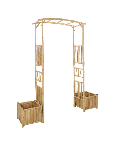 Arco da Giardino Naturale 177 x 40 x 205 cm Bambù