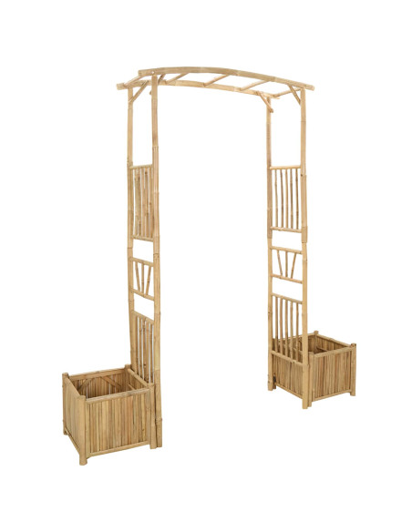Arco da Giardino Naturale 177 x 40 x 205 cm Bambù