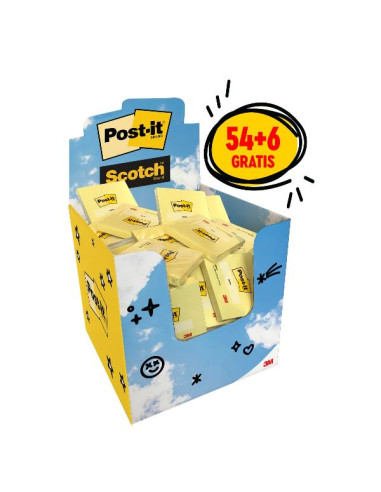 ESP60 POST-IT 76X76 CANARY