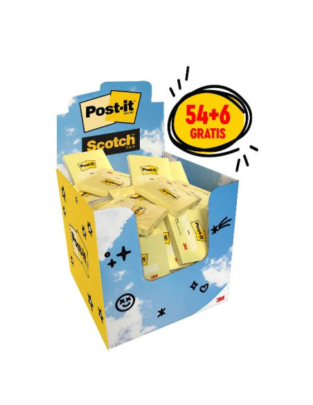 ESP60 POST-IT 76X76 CANARY