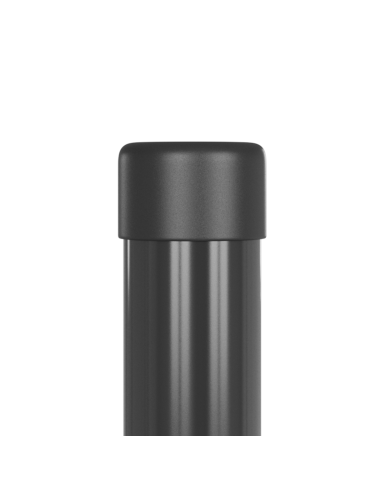 Palo della recinzione 2 pcs Grigio 100 cm