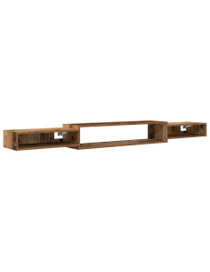 Mobile TV da Parete A parete Legno antico 220 x 28 x 21 cm 2
