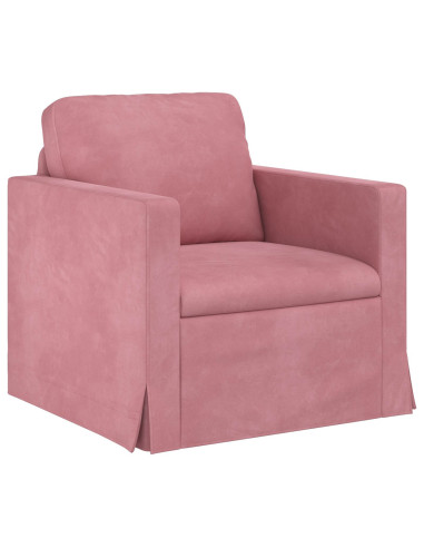 Set di divani 2 pcs Rosa 158 x 78 x 80 cm Velluto