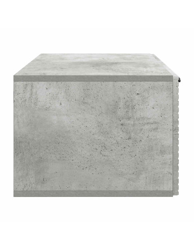 Mobile Porta TV da Muro Grigio Cemento 59,5 x 41 x 30 cm