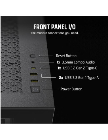 3500X TEMPERED GLASS MID-TOWER B