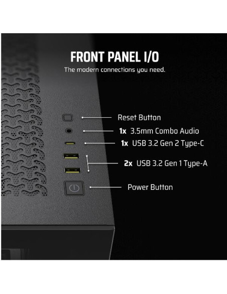 3500X TEMPERED GLASS MID-TOWER B