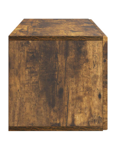 Mobile Porta TV da Muro Rovere Fumo 59,5 x 31 x 30 cm