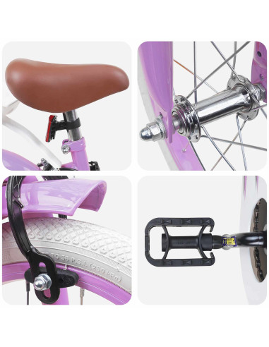 Bicicletta per Bambini 14 Pollici per bambini da 3 a 5 anni