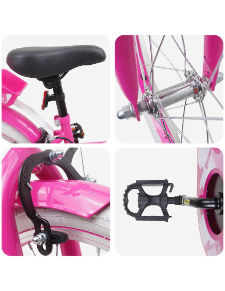 Bicicletta per Bambini 18 Pollici per bambini dai 5 ai 7 anni