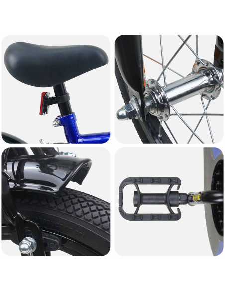 Bicicletta per Bambini 12 Pollici per bambini di 2-4 anni
