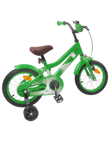 Bicicletta per Bambini 12 Pollici per bambini di 2-4 anni Verde