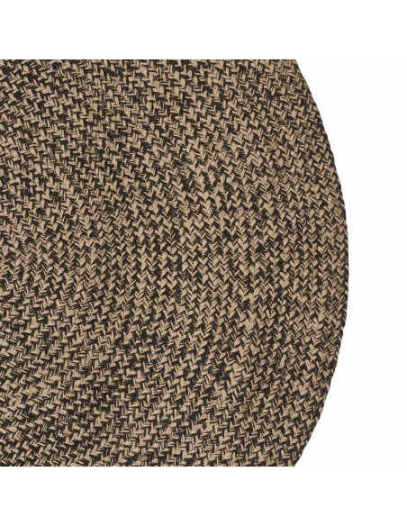 Tappeti per area Nero 152 x 245 cm Juta