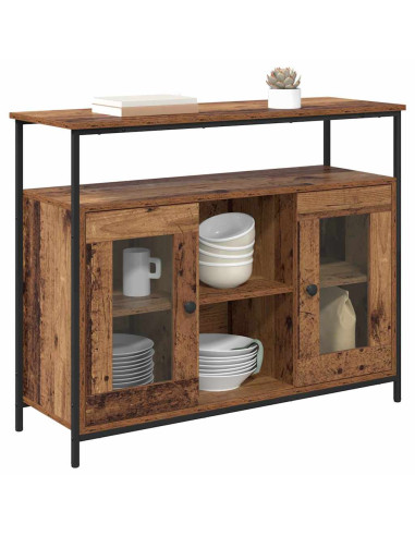 Credenza Legno vecchio 100 x 35 x 80 cm Legno multistrato