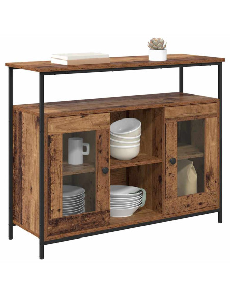 Credenza Legno vecchio 100 x 35 x 80 cm Legno multistrato