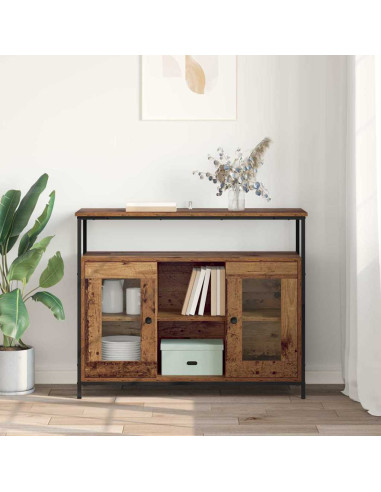 Credenza Legno vecchio 100 x 35 x 80 cm Legno multistrato