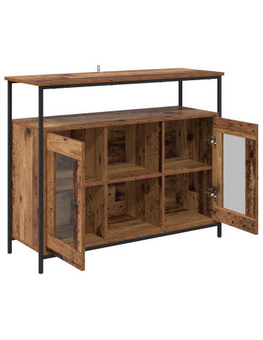 Credenza Legno vecchio 100 x 35 x 80 cm Legno multistrato