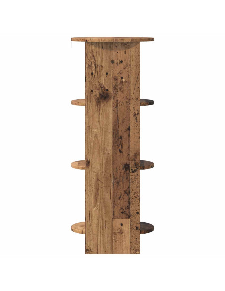 Mobile laterale Legno vecchio 40 x 40 x 100 cm