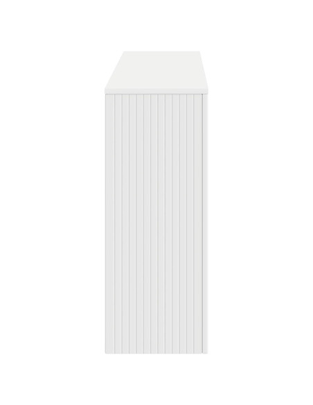 Tavolo consolle Bianco 155 x 29 x 74 cm Legno ingegnerizzato
