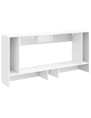 Tavolo consolle Bianco 155 x 29 x 74 cm Legno ingegnerizzato