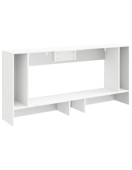 Tavolo consolle Bianco 155 x 29 x 74 cm Legno ingegnerizzato