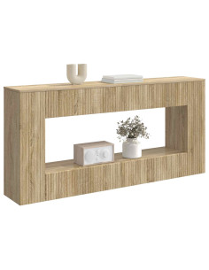 Tavolo consolle Rigato Rovere Sonoma 155 x 29 x 74 cm 2