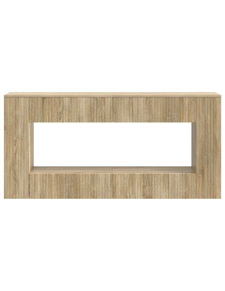 Tavolo consolle Rigato Rovere Sonoma 155 x 29 x 74 cm