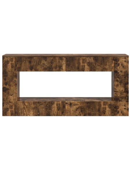Tavolo consolle Rigato Quercia Affumicata 155 x 29 x 74 cm