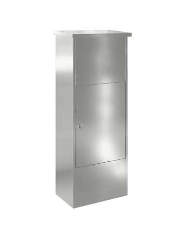 Cassetta per pacchi Nero 44,5 x 29 x 110,5 cm Acciaio zincato