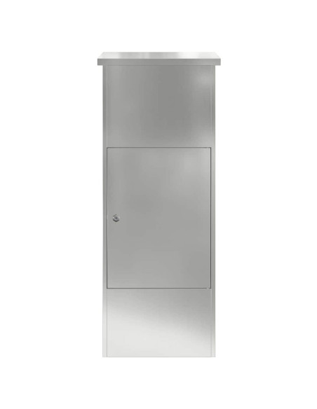 Cassetta per pacchi Nero 44,5 x 29 x 110,5 cm Acciaio zincato
