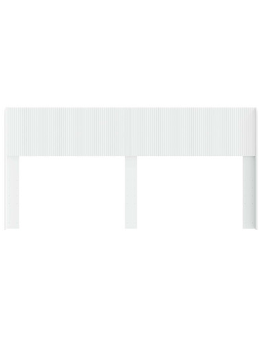 Testiera Letto Bianco Legno ingegnerizzato