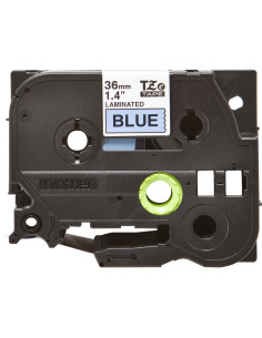 Brother TZE-561 nastro per etichettatrice Nero su blu 2