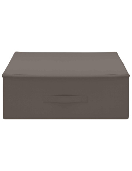 Scatola di Stoccaggio 24 pcs Grigio 100 x 50 x 18 cm