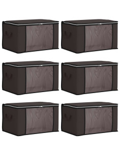 Scatola di stoccaggio con finestra laterale trasparente 6 pcs 2