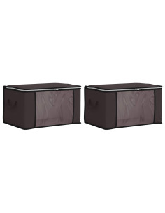 Scatola di stoccaggio con finestra laterale trasparente 2 pcs 2