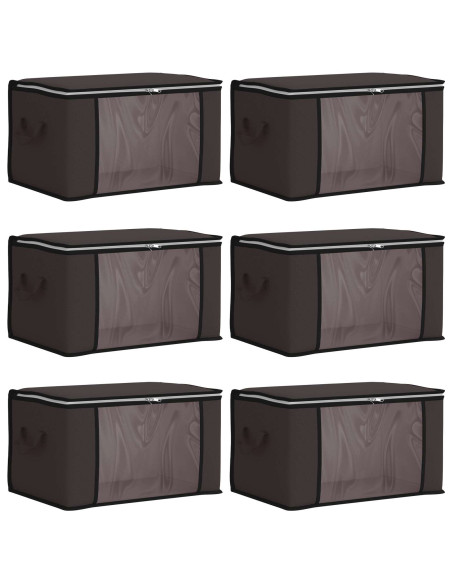 Scatola di stoccaggio con finestra laterale trasparente 6 pcs