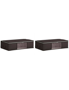 Scatola di stoccaggio con finestra laterale trasparente 2 pcs 2