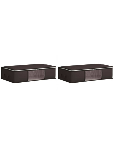 Scatola di stoccaggio con finestra laterale trasparente 2 pcs