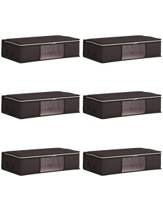 Scatola di stoccaggio con finestra laterale trasparente 6 pcs 2
