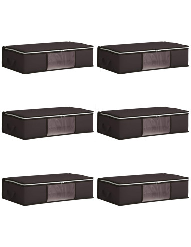 Scatola di stoccaggio con finestra laterale trasparente 6 pcs
