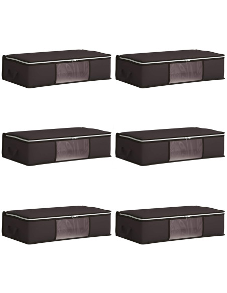 Scatola di stoccaggio con finestra laterale trasparente 6 pcs