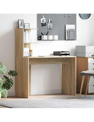 Scrivania rovere sonoma 102 x 50 x 124 cm Legno multistrato