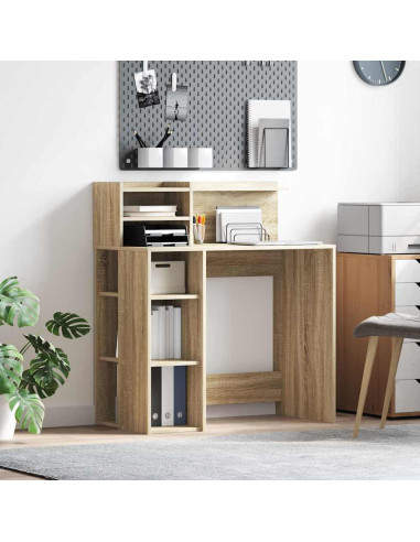 Scrivania Rovere Sonoma 90 x 48 x 101,5 cm Legno multistrato
