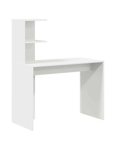 Scrivania Bianco 102 x 50 x 124 cm Legno multistrato 2