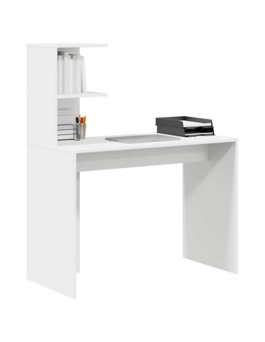Scrivania Bianco 102 x 50 x 124 cm Legno multistrato