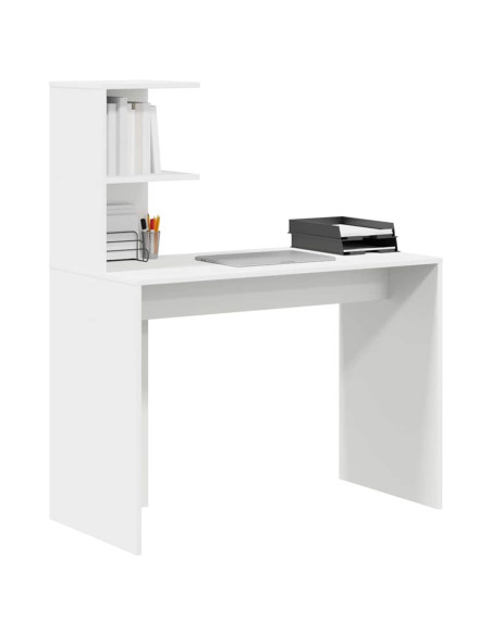 Scrivania Bianco 102 x 50 x 124 cm Legno multistrato